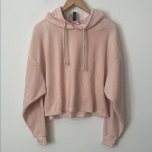 Double Zero Light Pink Soft Oversized Hoodie
